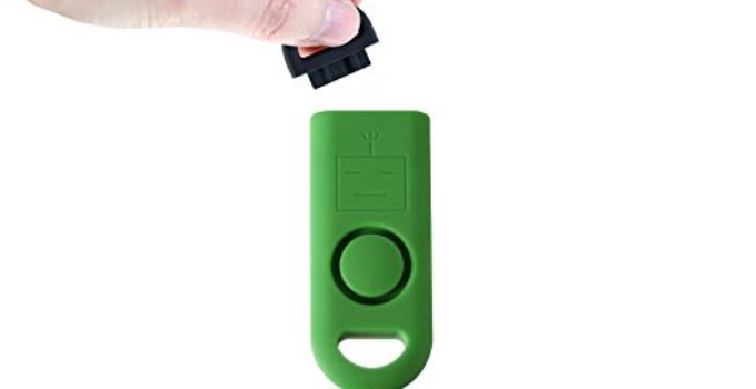 ROBOCOPP 130dB SOS Personal Alarm, SOUND GRENADE+ Ranger Green with Tripwire Hook and Included Battery