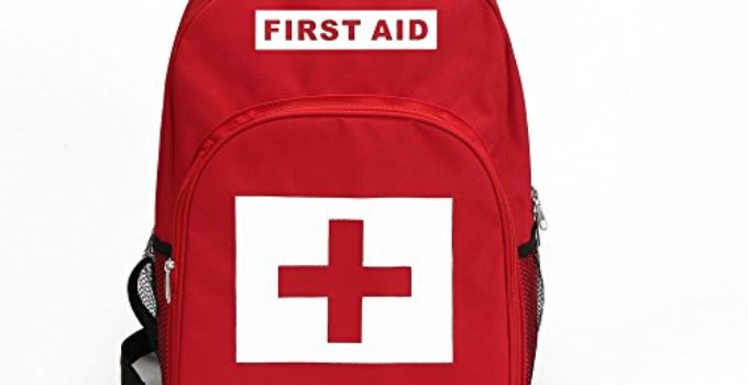 E-FAK Red Empty Backpack (Create Your Extreme Adventure First Aid Kit)