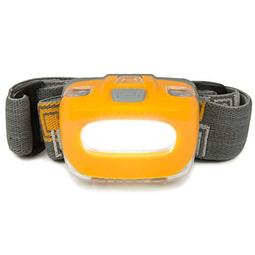LED Headlamp | Flood Headlight | Great for Camping, Dog Walking, Hiking, and Kids | One of the Best, and Lightest (2.6 oz) Head Lamp | 130 Lumens | 3 AAA Duracell Batteries Included! - LivingObscure.com